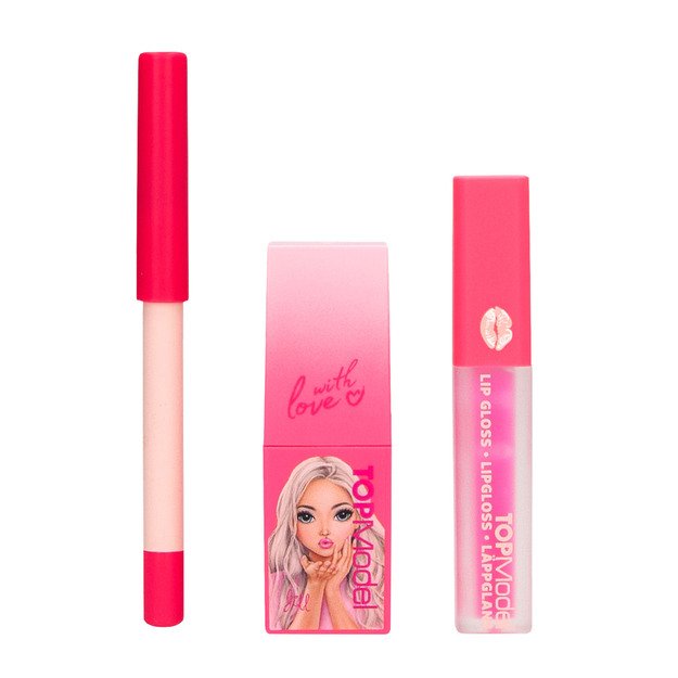 Topmodel - Lip Trio Set BEAUTY and ME - Pink 3