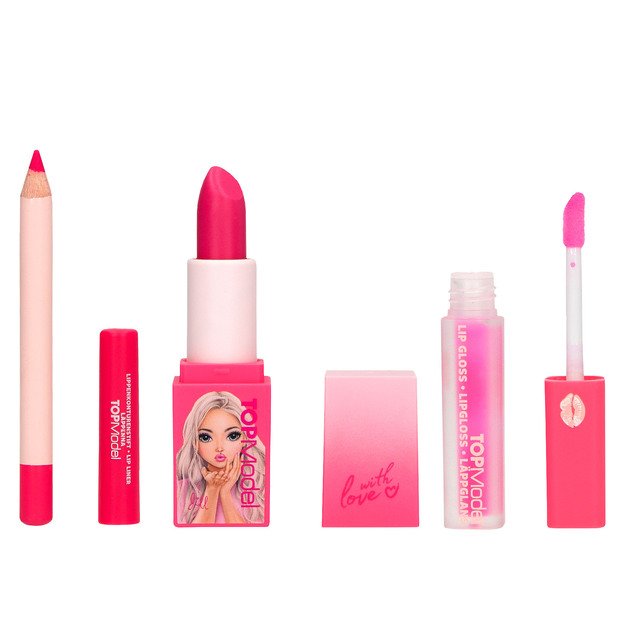 Topmodel - Lip Trio Set BEAUTY and ME - Pink 4