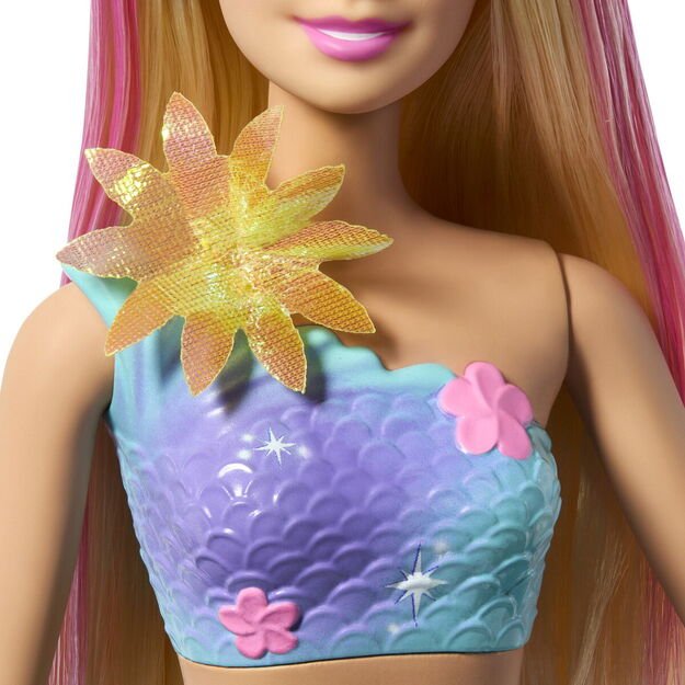 Barbie - Blooming Magic White Mermaid Doll (JDM72) 2