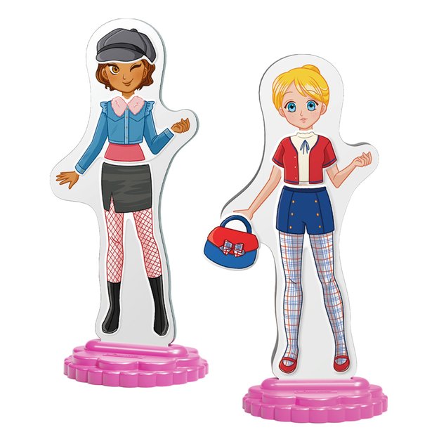 Quercetti - Magnetic Fashion Best Friends - (QU-2935) 2