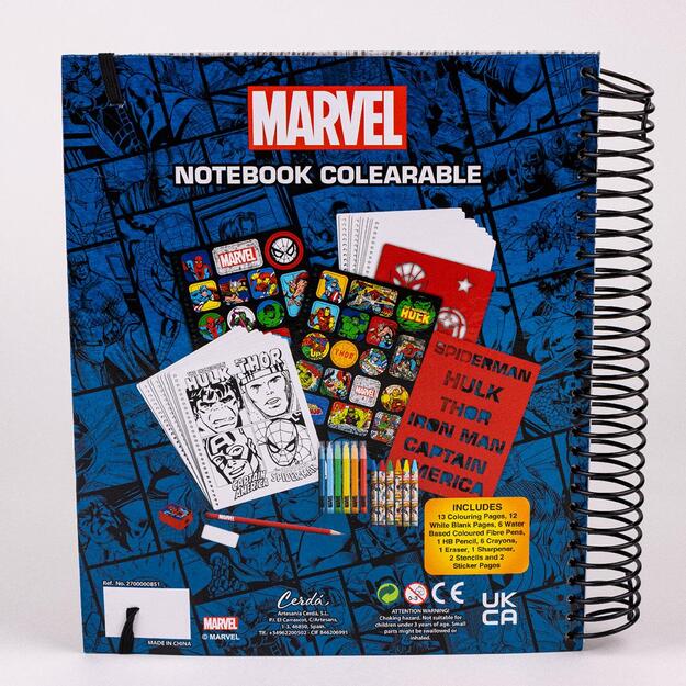 Cerda - Super Activity Album Colourful, Marvel (I-2700000851) 1