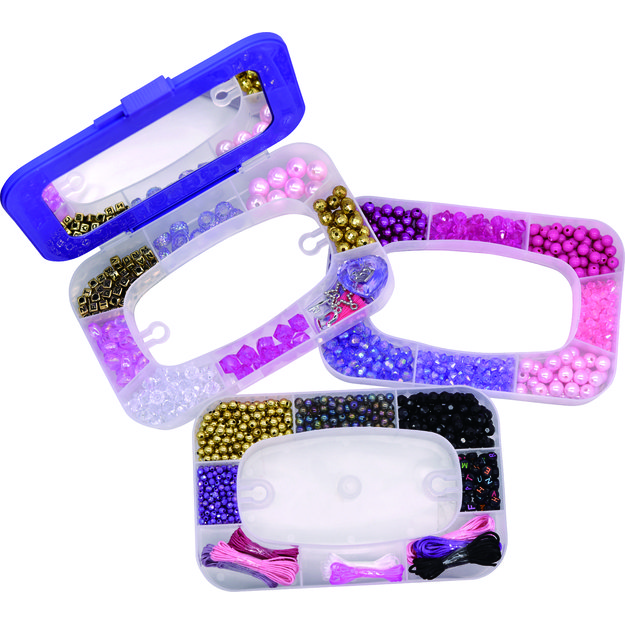 Real UniQ - Jewellery Box with 1200 Beads - (30516) 3
