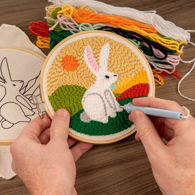 Kikkerland - Hare Punch Needle - (GG272) 1