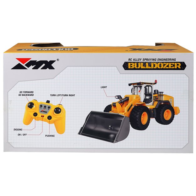 MX R/C Constructions - Bulldozer R/C 1:18 2,4GHz, 3,7V Li-Ion, 9 channels (471469) 4