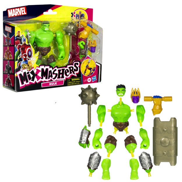 Avengers - MixMashers Marvel Hulk  Action Figure (F9270) 1