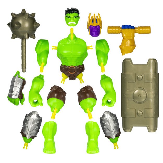 Avengers - MixMashers Marvel Hulk  Action Figure (F9270) 3
