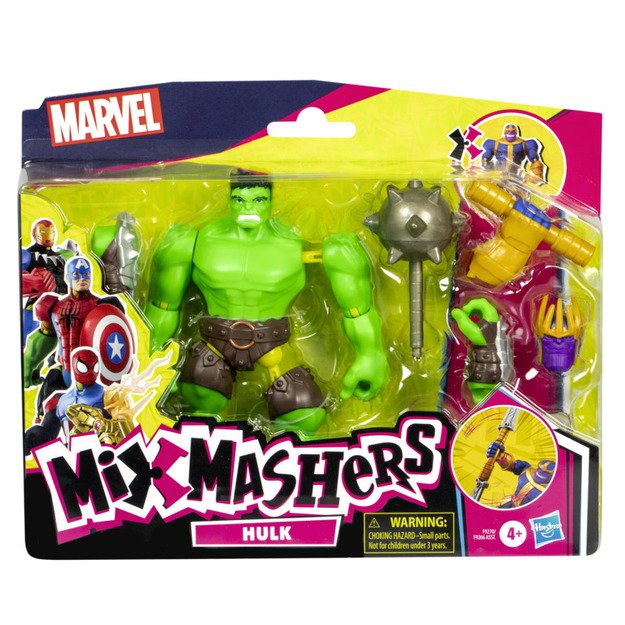 Avengers - MixMashers Marvel Hulk  Action Figure (F9270) 6