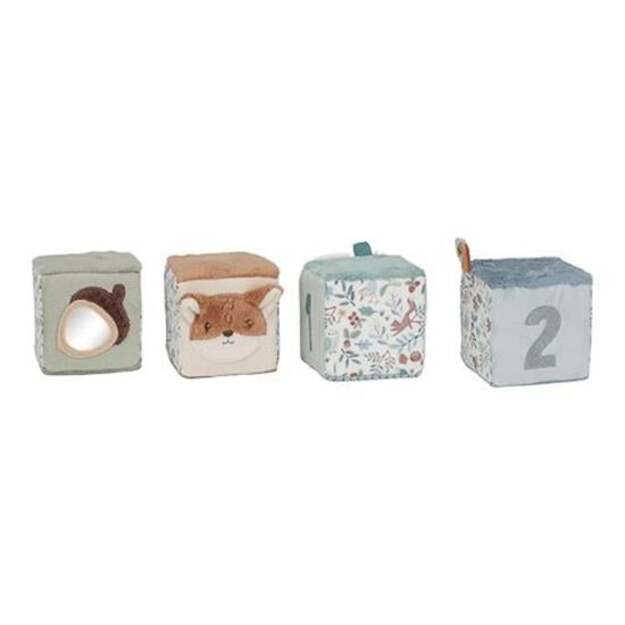 Little Dutch - Set of soft cubes Forest Friends (LD8916) 1