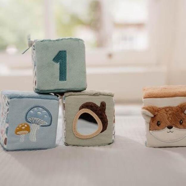 Little Dutch - Set of soft cubes Forest Friends (LD8916) 4