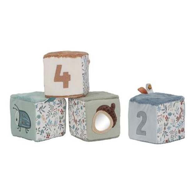 Little Dutch - Set of soft cubes Forest Friends (LD8916) 7