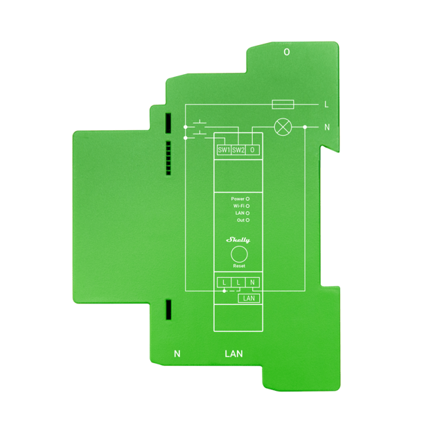 Shelly - Pro Dimmer 1PM – your ultimate solution for smart lighting control! 1