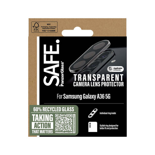PanzerGlass - SAFE Camera Lens Protector TRNSP Galaxy new A36 5G 2