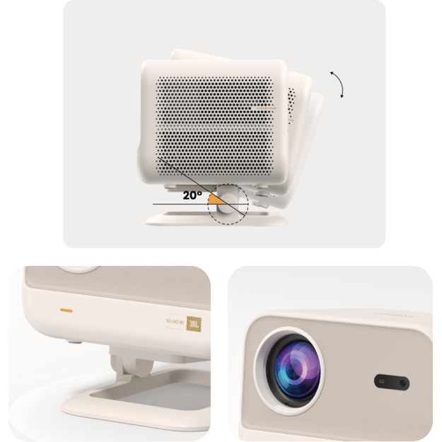 Yaber - L2 Plus Home Cinema Projector w. JBL Sound 5