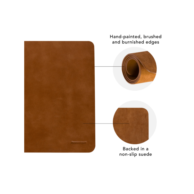 dbramante1928 - Copenhagen - Desk Mat - Medium - Tan 2