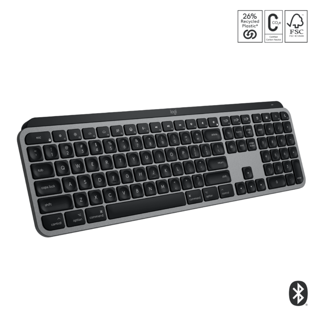 Logitech MX Keys S for Mac Advanced Wireless Illuminated Keyboard Nordic 12