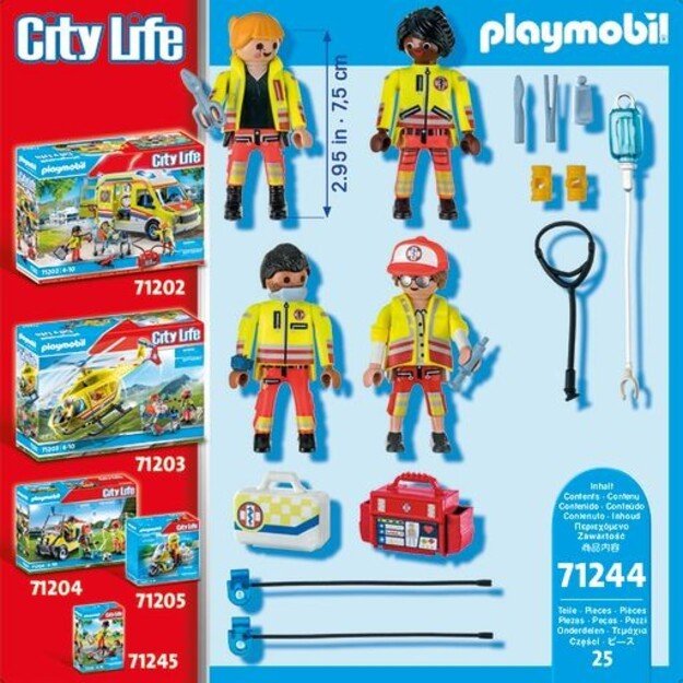 Playmobil - Rescue team (71244)