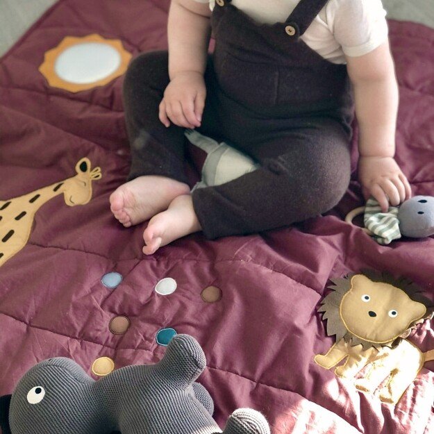 Nuuroo - Alin activity mat - Mahogany
