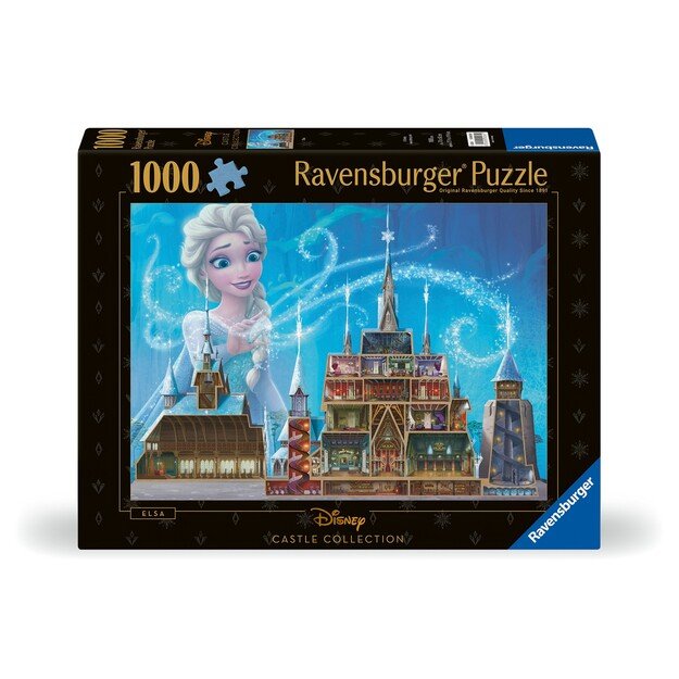 Ravensburger - Puzzle Disney Castles Elsa 1000p (12000261) 2