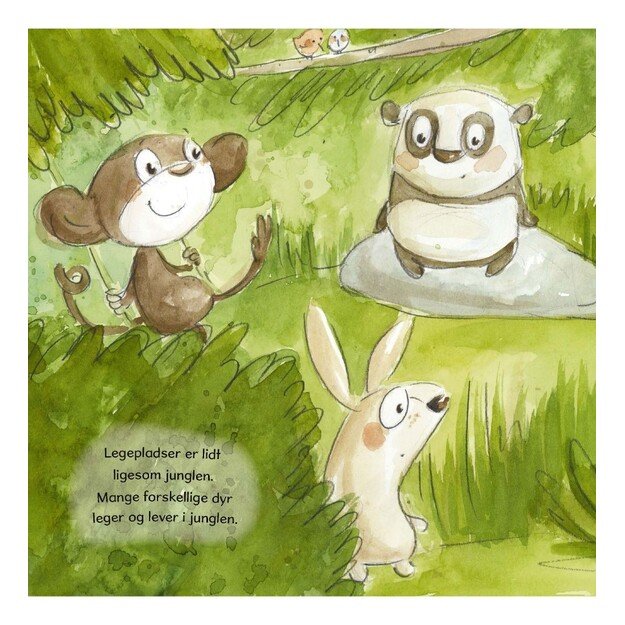 A big hug book - The playground is like a jungle