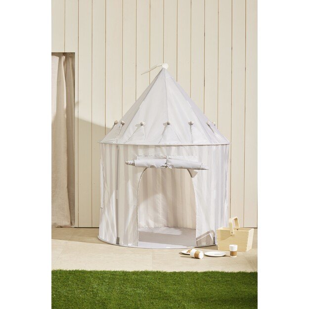 Star - Play Tent with Stripes, Grey - (1000926)