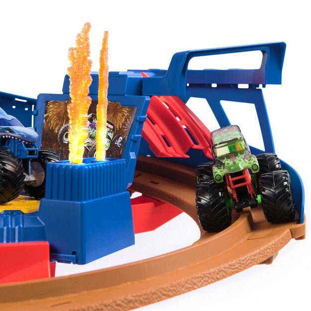 Monster Jam - 1:64 Super Charger Speedway Playset (6071089) 5