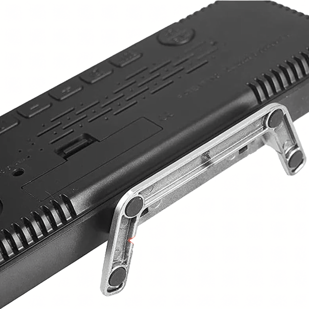 Zegar Elektroniczny Led Budzik Cyfrowy z Projektorem Laserowym Temperatura  6