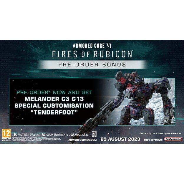 Armored Core VI Fires of Rubicon (Day 1 Edition)
      
        - Xbox Series X