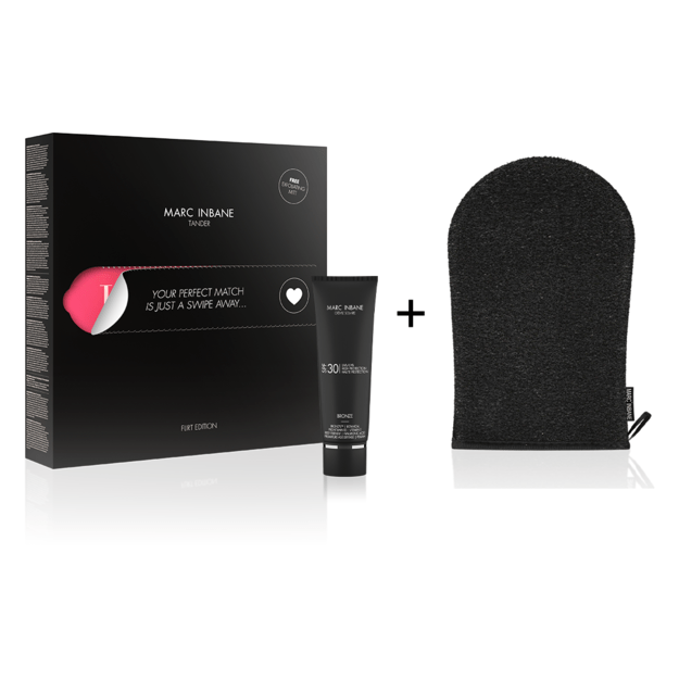 MARC INBANE - Tander Creme Bronze + Free Exfoliating Mitt - Black