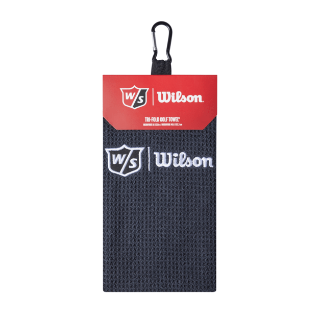 Wilson - Tri-Fold Towel - Black