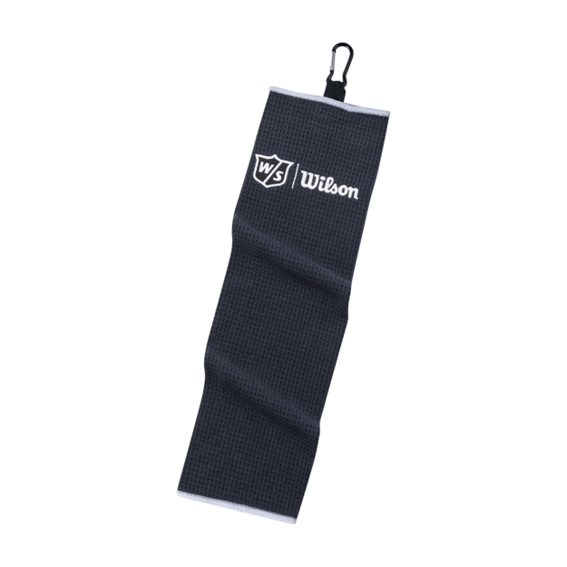 Wilson - Tri-Fold Towel - Black