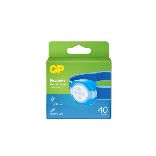 GP - Discovery Multi-Usage Headlamp, CH31, 40 lumens