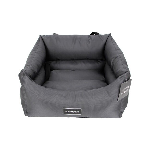 Nordic Paws - Berta Dog Carseat black 50x45x30cm