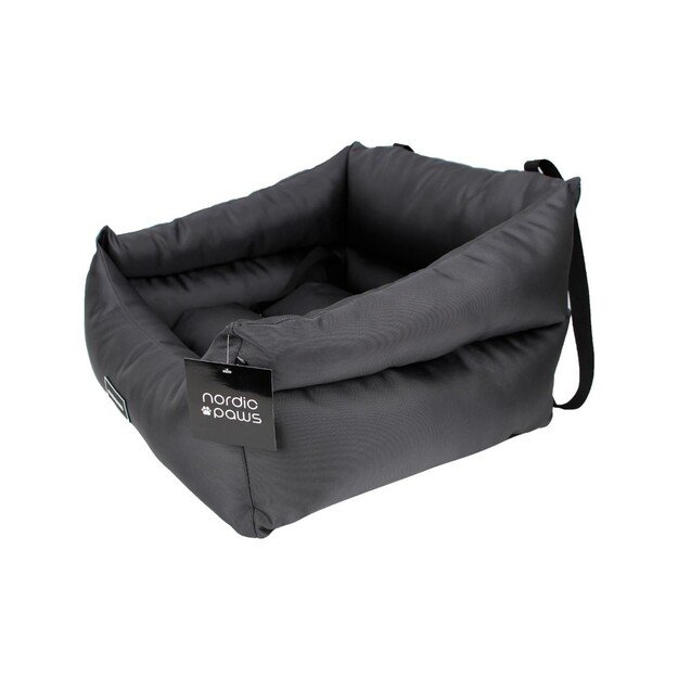 Nordic Paws - Berta Dog Carseat black 50x45x30cm