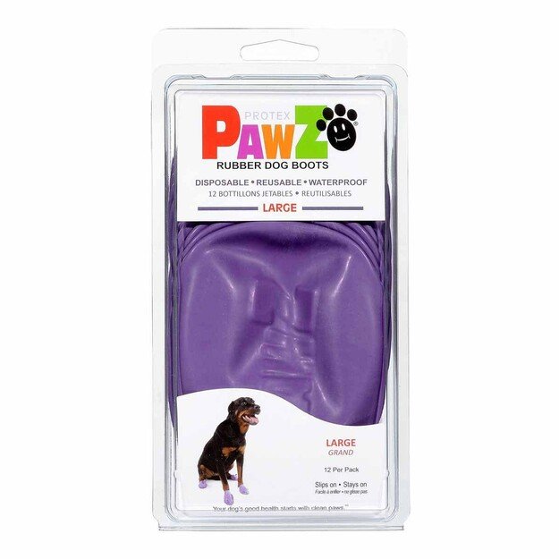 PAWZ - Dog boots L - Purple (632.8050)