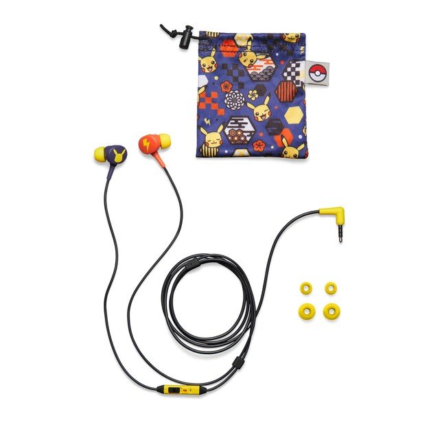 PowerA NSW Wired Earbuds - Pokémon Pikachu Blossom