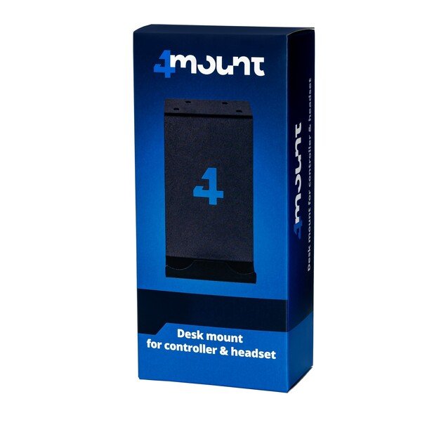 4mount - Desk Mount For Controller And Headset - Black