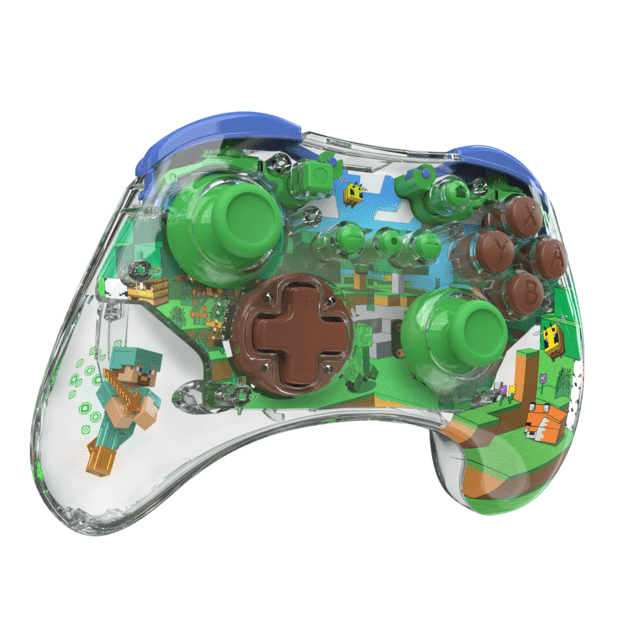 PDP REALMz - Wireless Controller - Minecraft Forest Biome