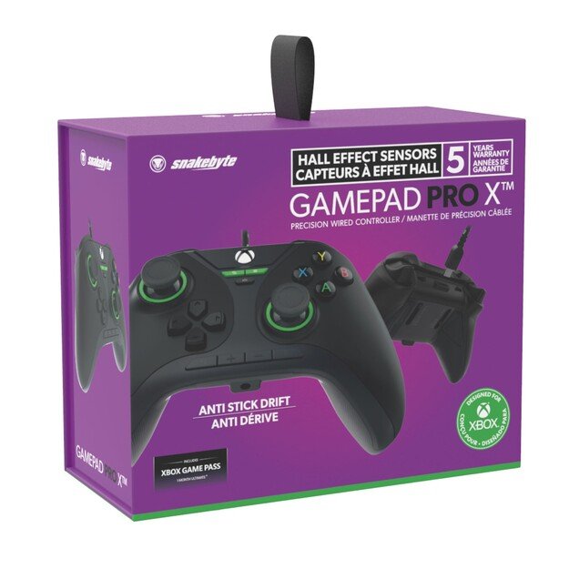 Snakebyte GamePad Pro X (Black) - XBOX/PC