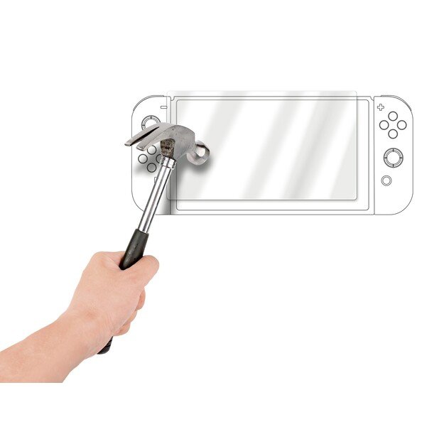 Bigben Tempered Glass Screen Protector - Switch OLED
