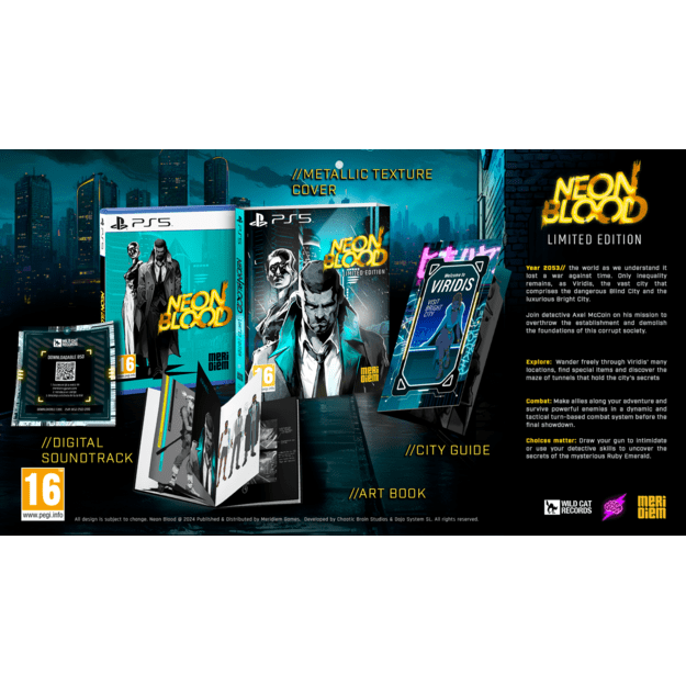 Neon Blood (Limited Edition)

  - PlayStation 5