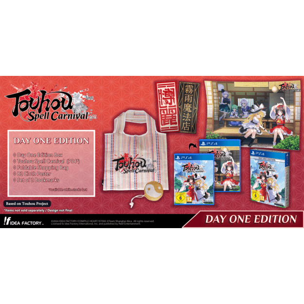 Touhou Spell Carnival (Day 1 Edition)

  - PlayStation 4