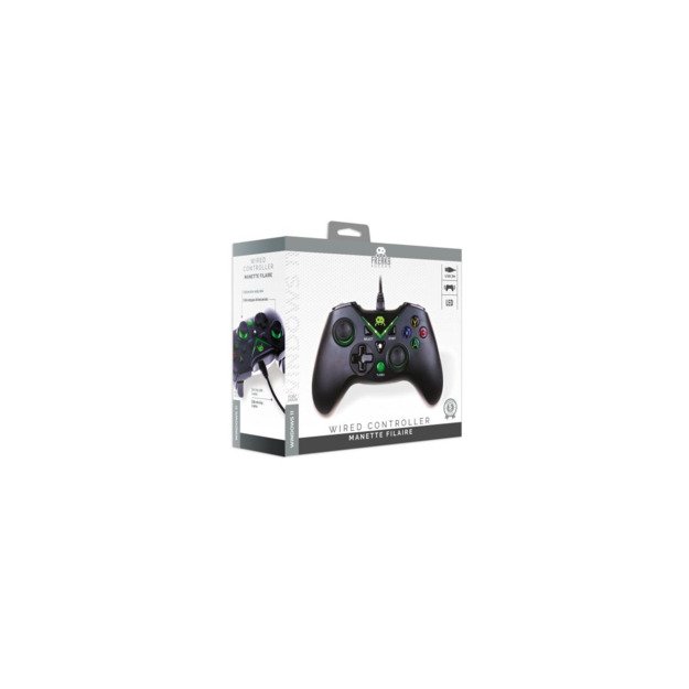 Freaks and Geeks - Black Wired Controller for PC with 3M Cable