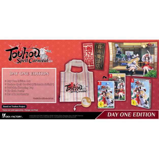 Touhou Spell Carnival (Day 1 Edition)

  - Nintendo Switch