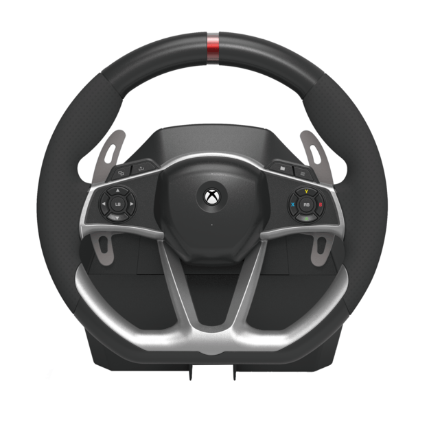 HORI - Force Feedback Racing Wheel DLX+ 7-Speed Racing Shifter Bundle For Xbox Series X - S, Xbox One and PC (Windows 11/10)