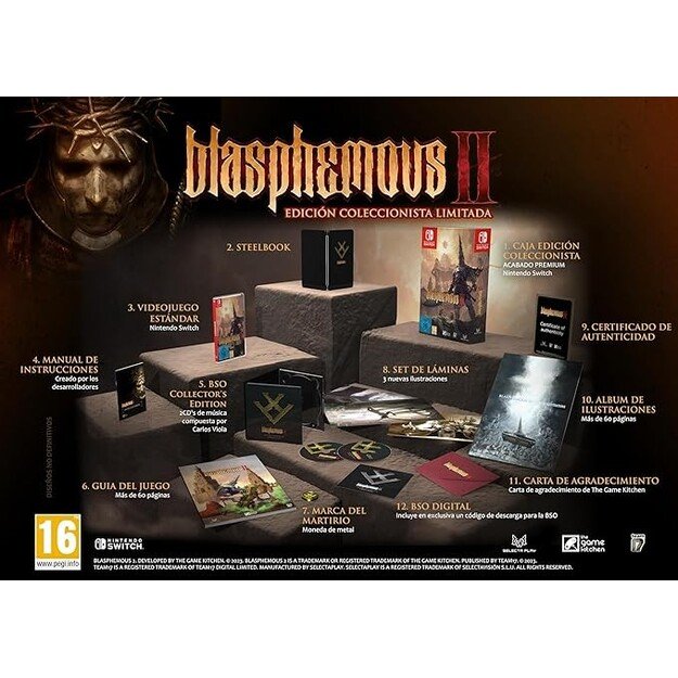 Blasphemous 2 Limited (Collector´s Edition)

  - Nintendo Switch
