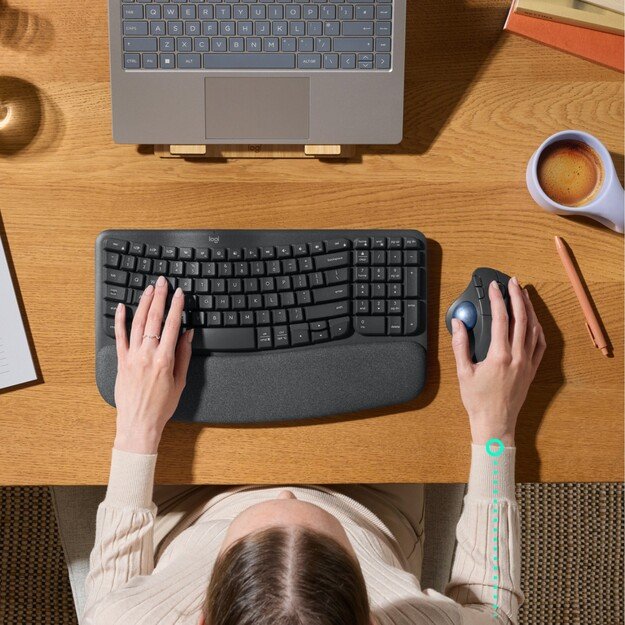 Logitech - ERGO M575S Wireless Trackball