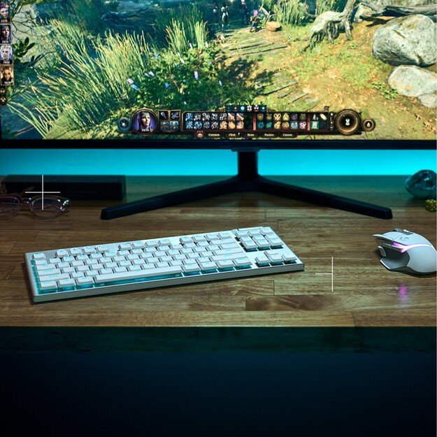 Logitech - G915 X LIGHTSPEED TKL Low-Profile Wireless Gaming Keyboard