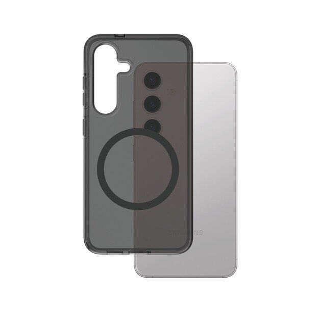 CARE by PanzerGlass - Flagship Case Urban Combat Smokey w. Black Qi Compatible Samsung Galaxy S 2025