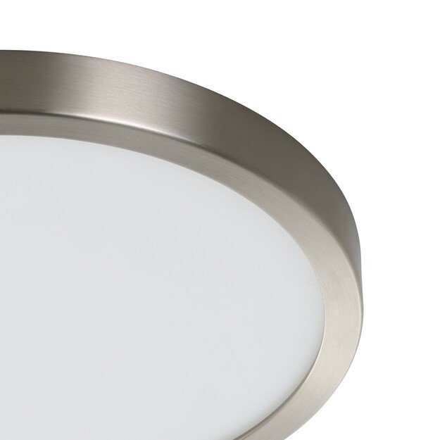 EGLO - Fueva-Z ceiling light brushed steel Ø28.5 - TW - Zigbee, Bluetooth