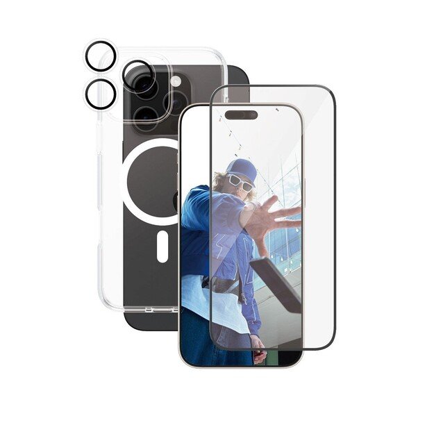 CARE by PanzerGlass - Flagship 3-in-1 Bundle - iPhone 16 Pro Max